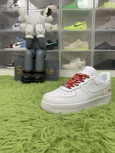 OG batch Nike Air Force 1 Low Supreme White CU9225-100