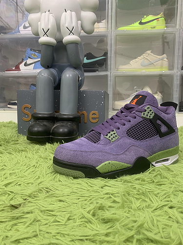 KX batch Jordan 4 Retro Canyon Purple AQ9129-500