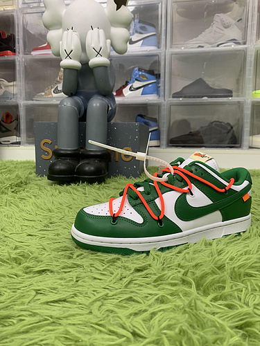 M batch Nike Dunk Low Off-White Pine Green CT0856 100