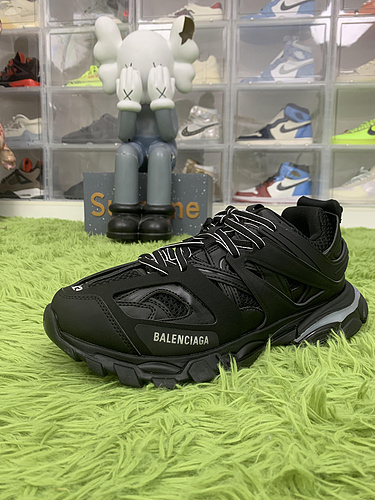 OK batch Balenciaga Track Mesh Nylon Black 542023 W1GB1 1000