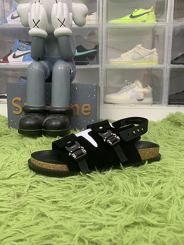 D*or by Birkenstock Milano Sandal Black-3SA117ZSG_H900