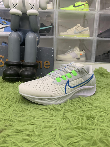 Nike Air Zoom Pegasus 38 Pure Platinum Imperial Blue CW7356-103