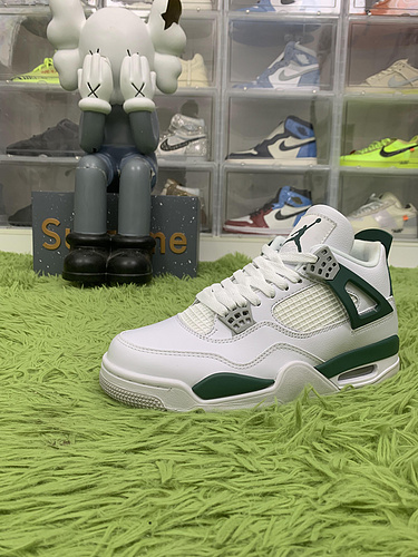 DF batch Jordan 4 Retro Oxidized Green