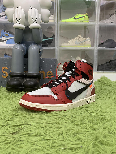 LJR Batch Jordan 1 Retro High Off-White Chicago——AA3834 101