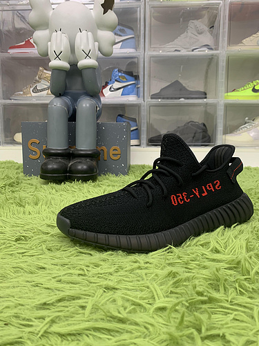 OG batch adidas Yeezy Boost 350 V2 Black Red CP9652