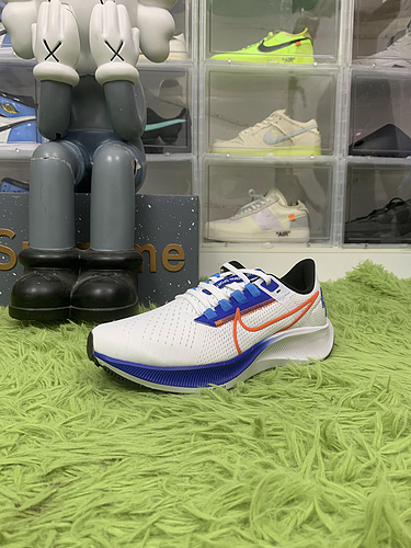 Nike Air Zoom Pegasus 38 Blue Ribbon Sports White Game Royal ——DQ8575-100