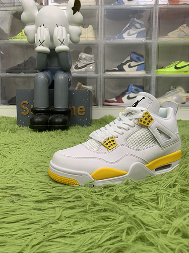DF batch Jordan 4 Retro Vivid Sulfur